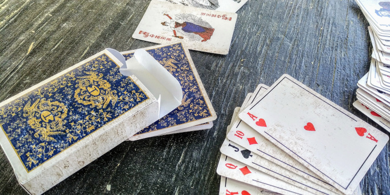 Old West deck with tuck box