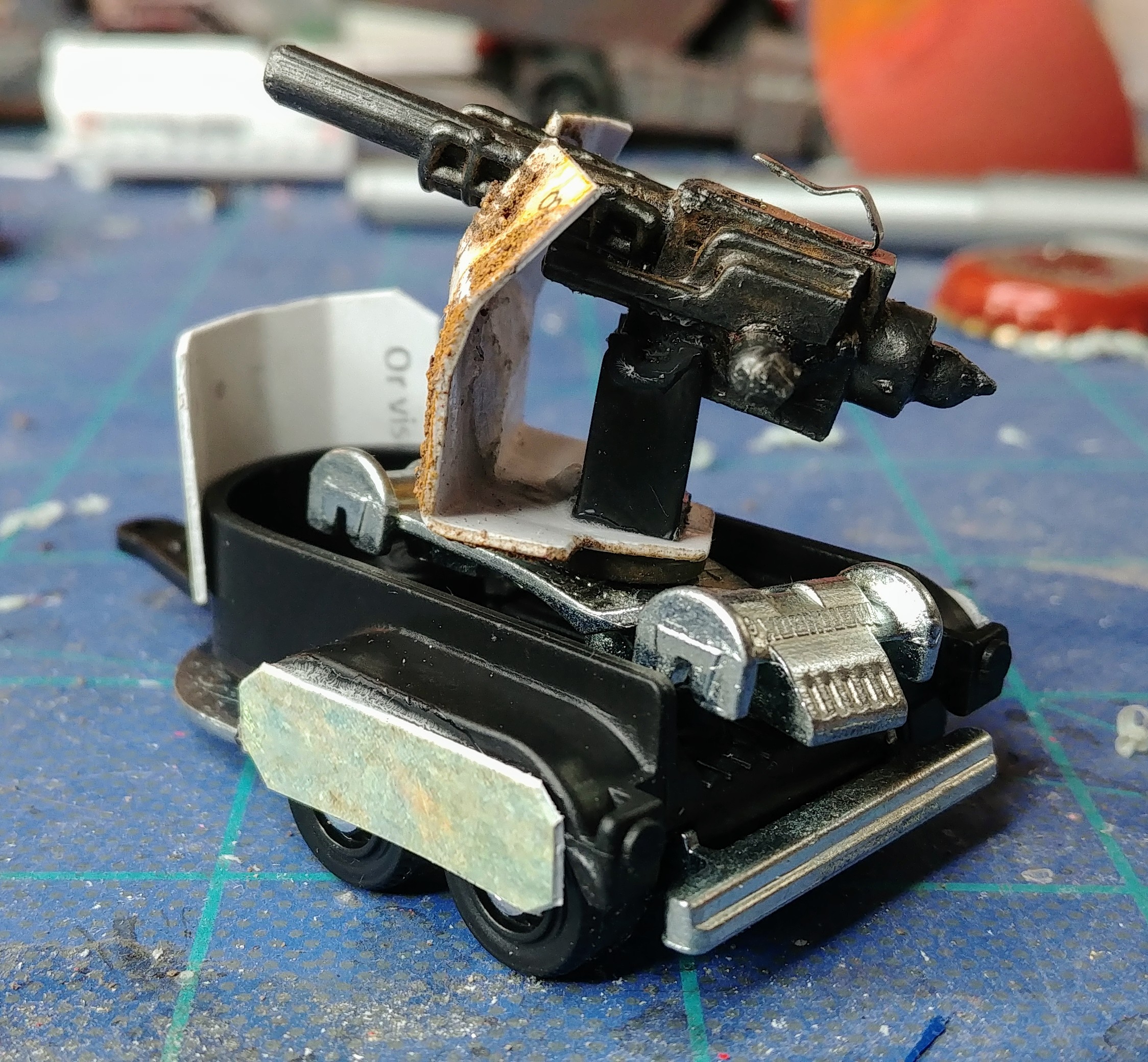 Gaslands kitbashed car